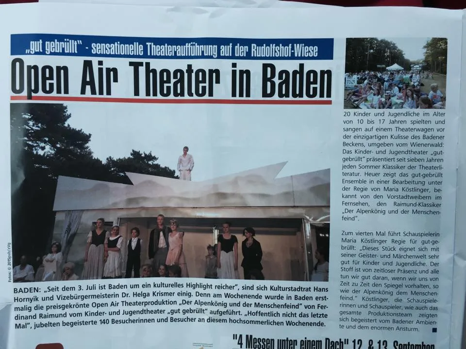 Press clipping about gutgebrüllt