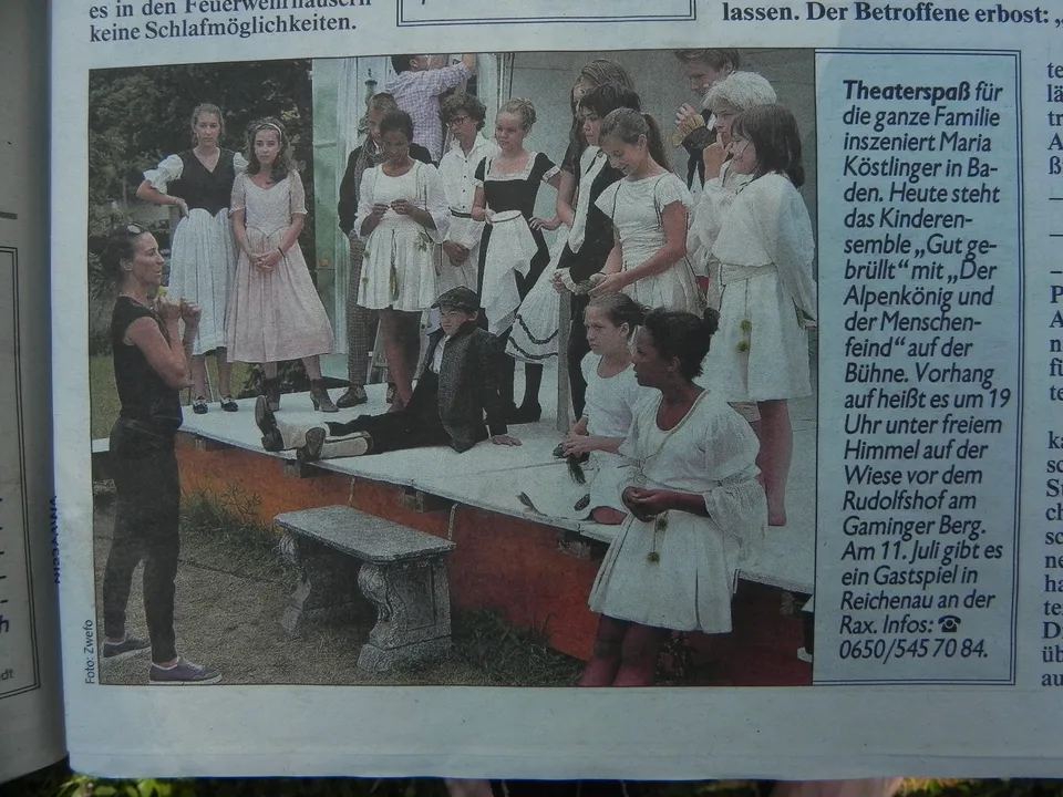 Press clipping about gutgebrüllt