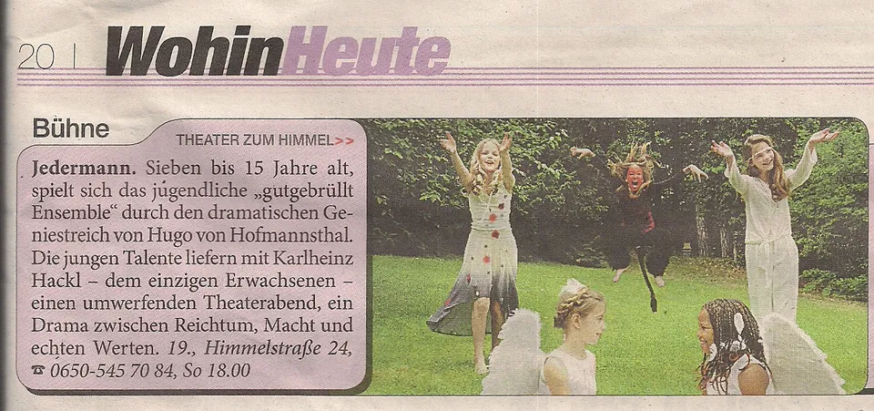 Press clipping about gutgebrüllt