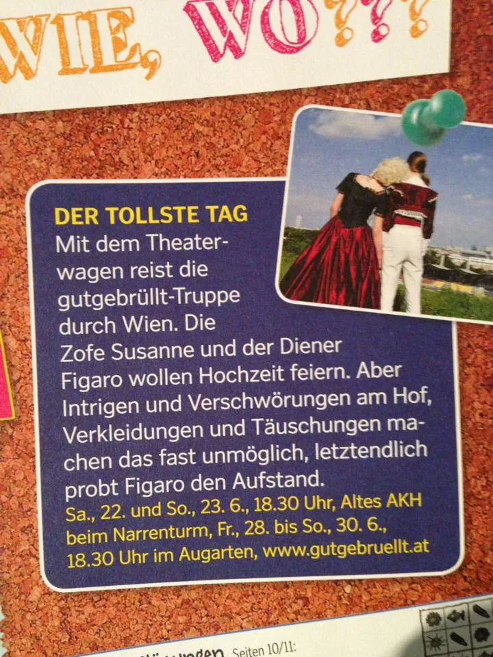 Press clipping about gutgebrüllt
