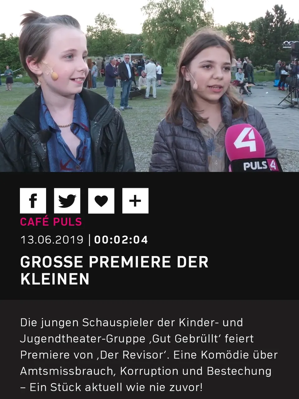 Press clipping about gutgebrüllt
