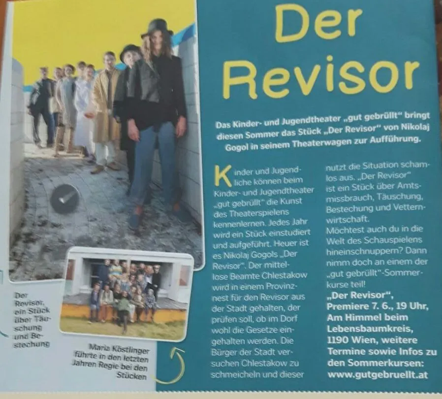 Press clipping about gutgebrüllt